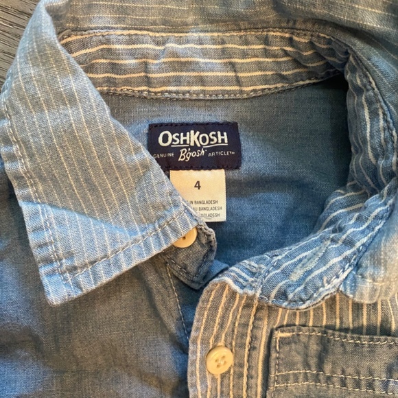 Osh Kosh | denim toddler button down - Picture 3 of 3